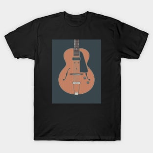 Vintage Archtop Guitar T-Shirt